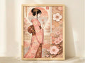 Pastel Sakura Woman
