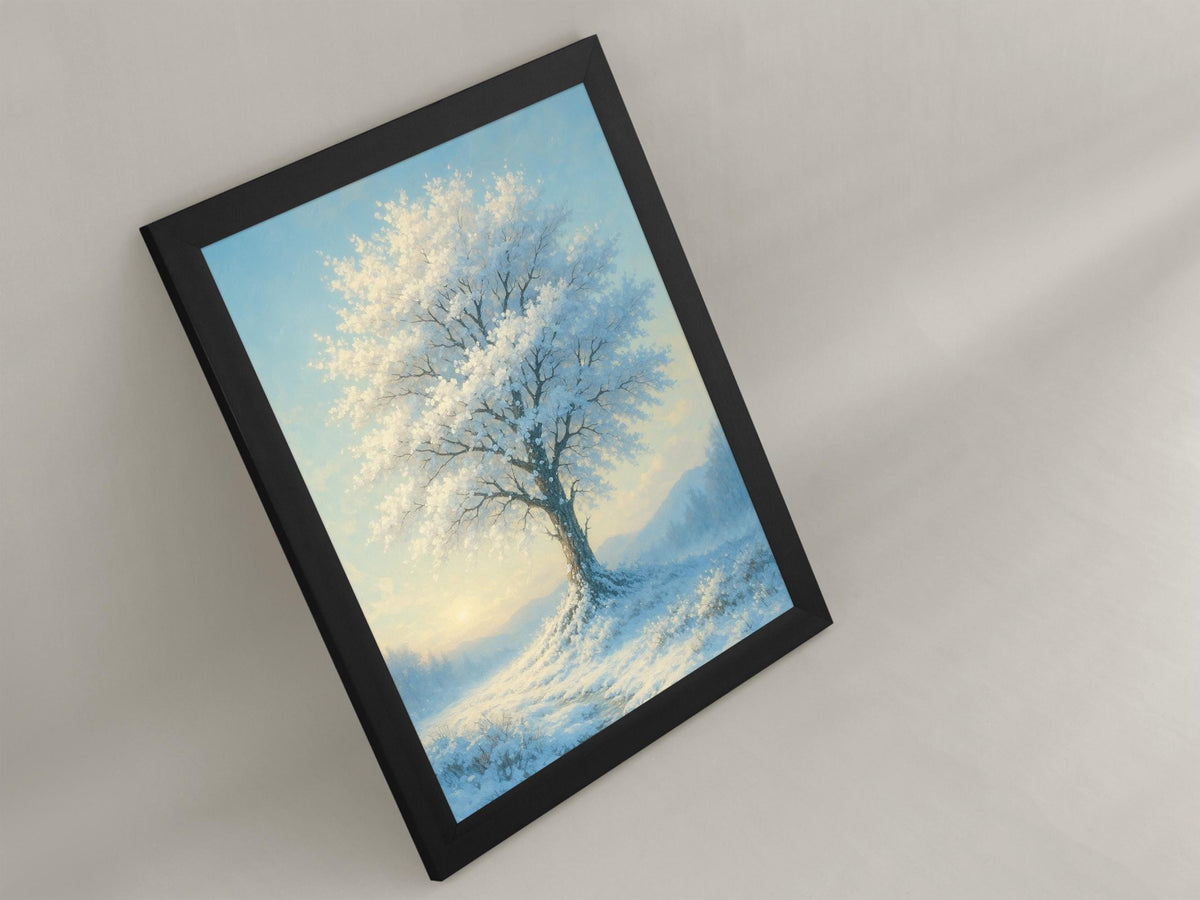 Pastel Winter Tree
