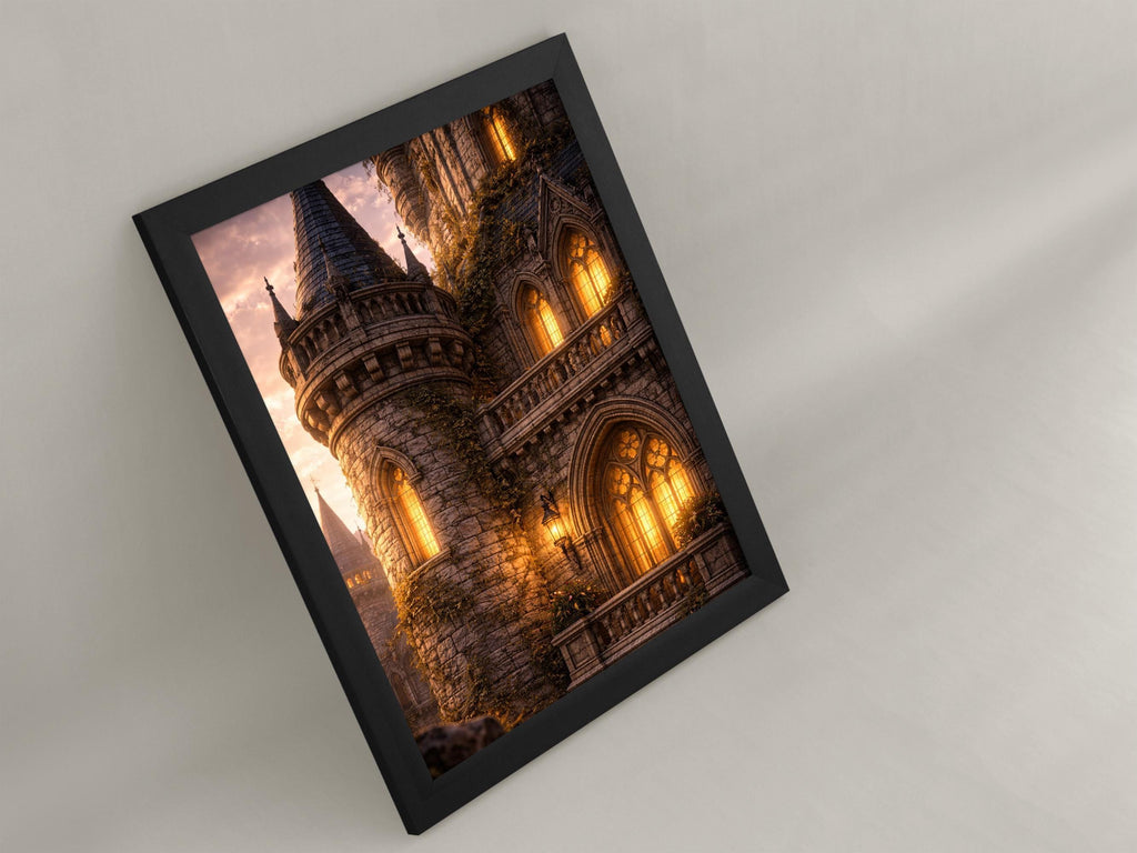 Gothic Stone Castle Tower