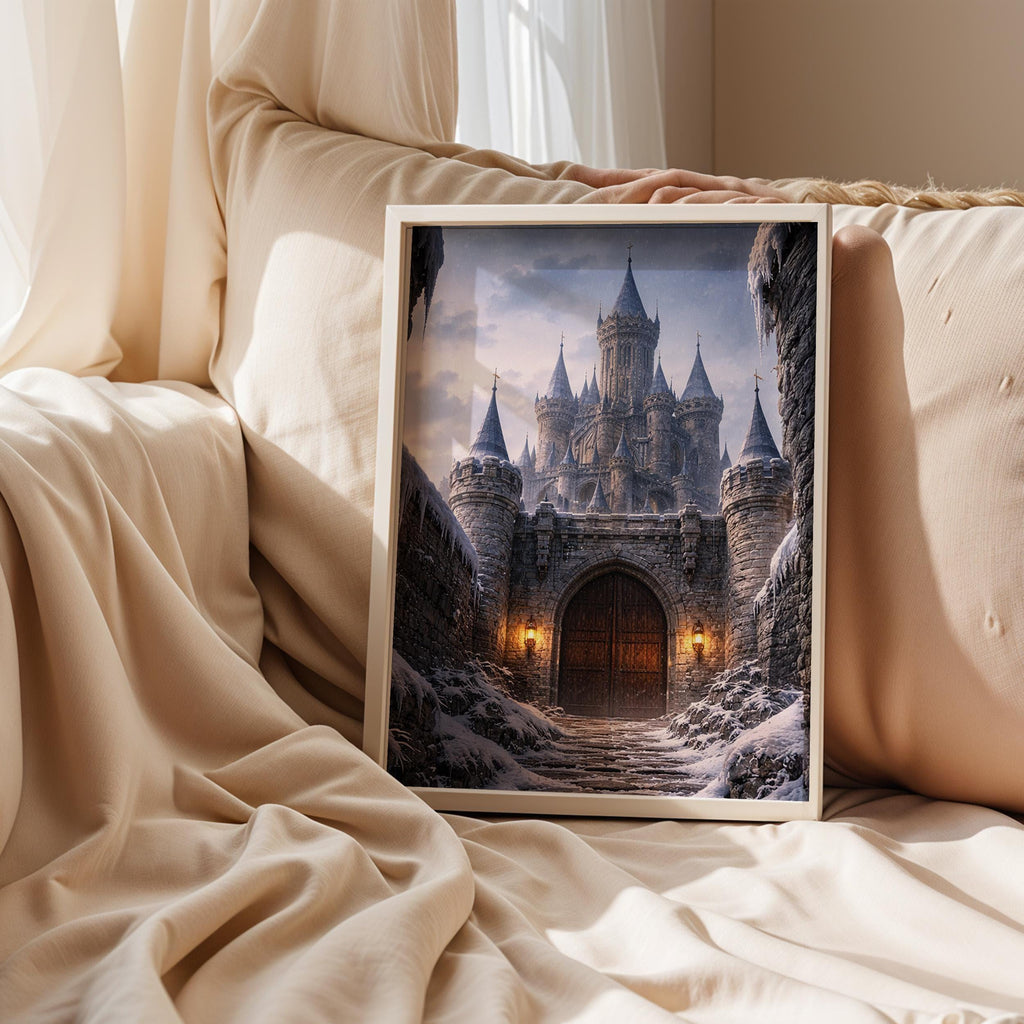 Snowy Gothic Castle