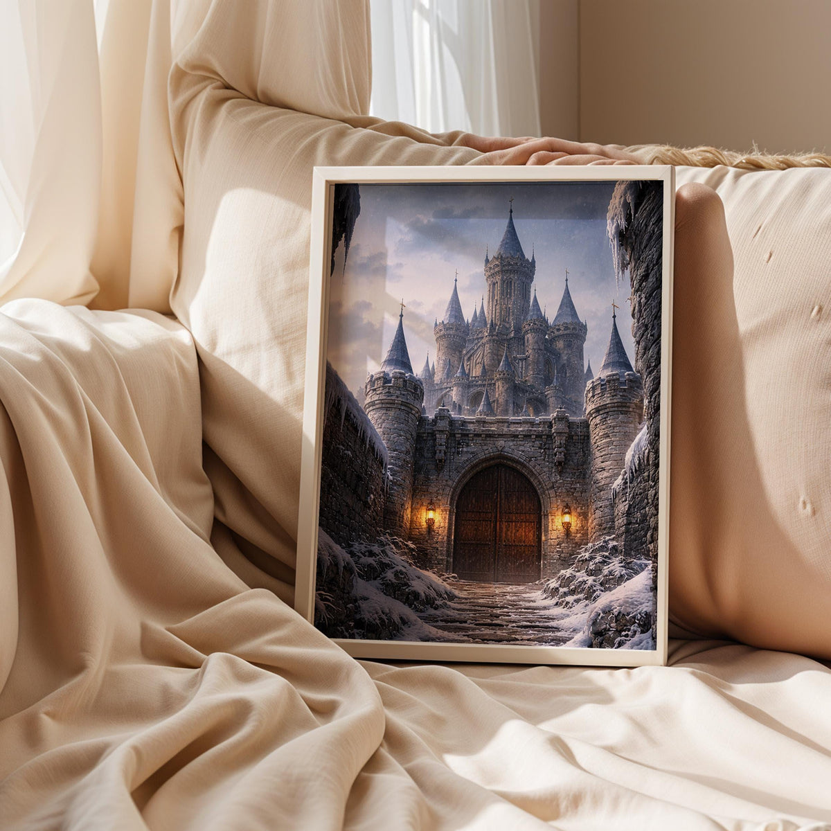 Snowy Gothic Castle