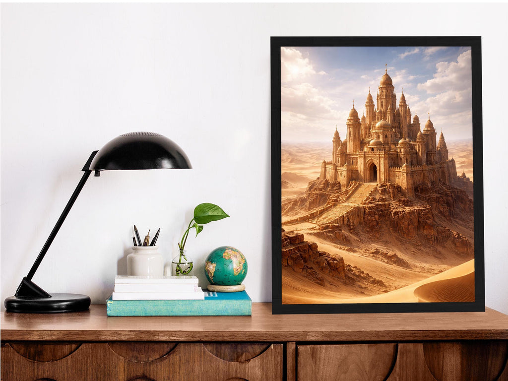Sandstone Desert Castle