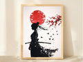 Sakura Samurai Silhouette