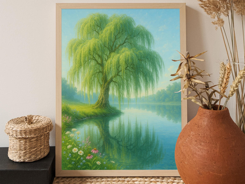 Serene Willow Tree