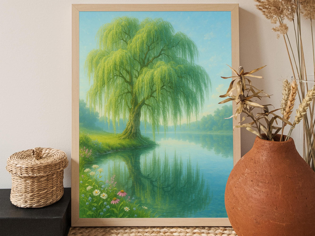 Serene Willow Tree