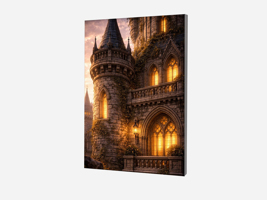 Gothic Stone Castle Tower