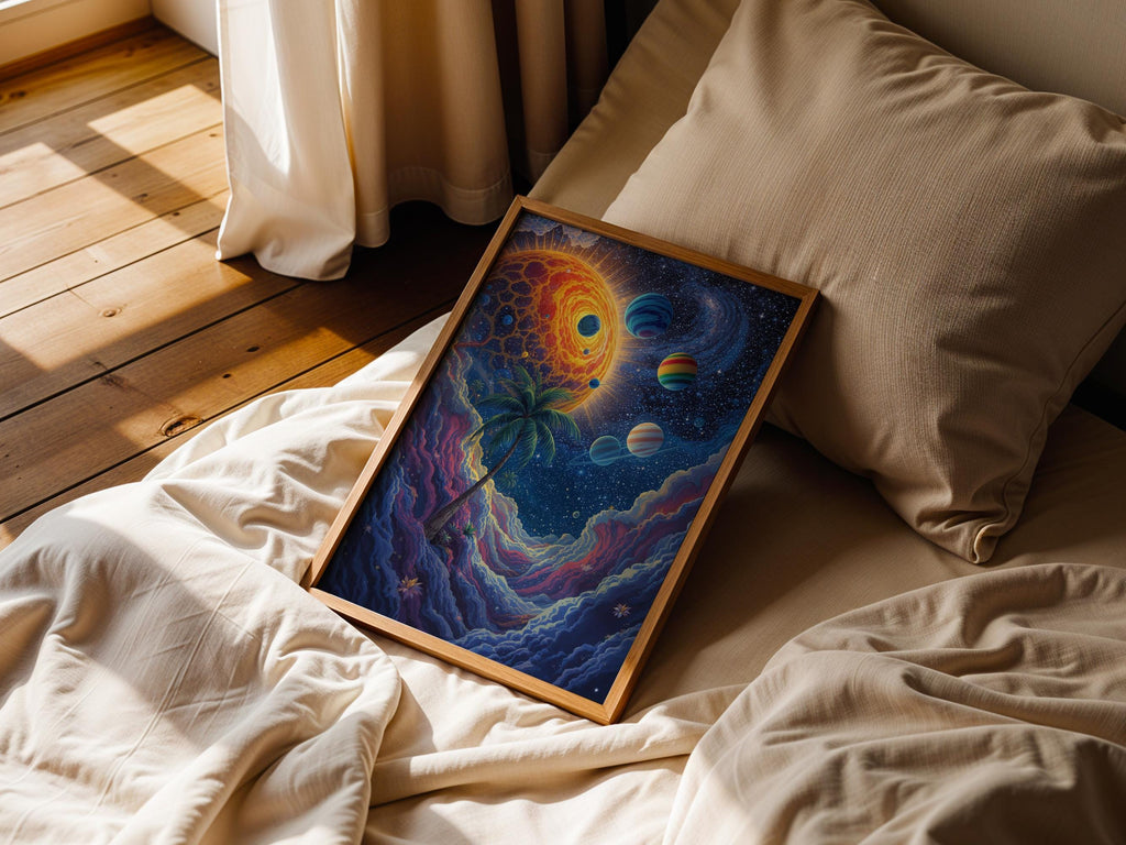 Surreal Cosmic Planets