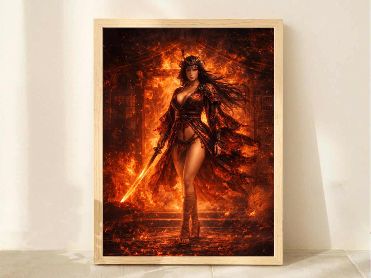 Fire Samurai Goddess