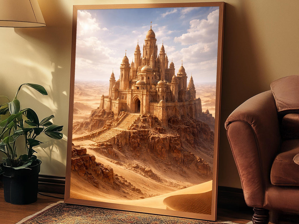 Sandstone Desert Castle