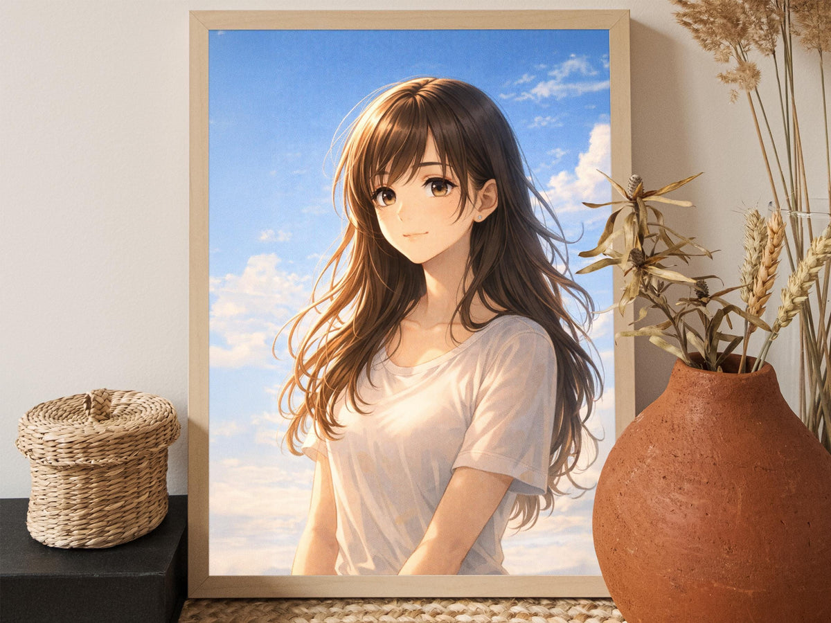 Peaceful Anime Girl