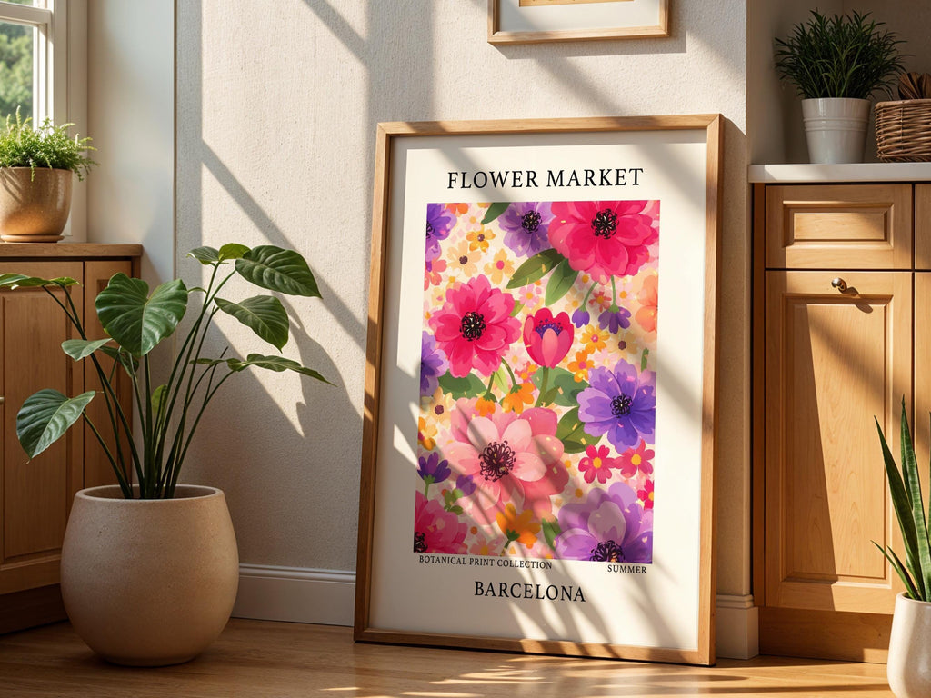 Barcelona Flower Market
