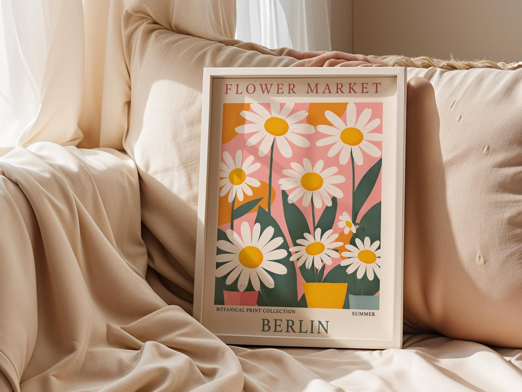 White Daisy Flower Market