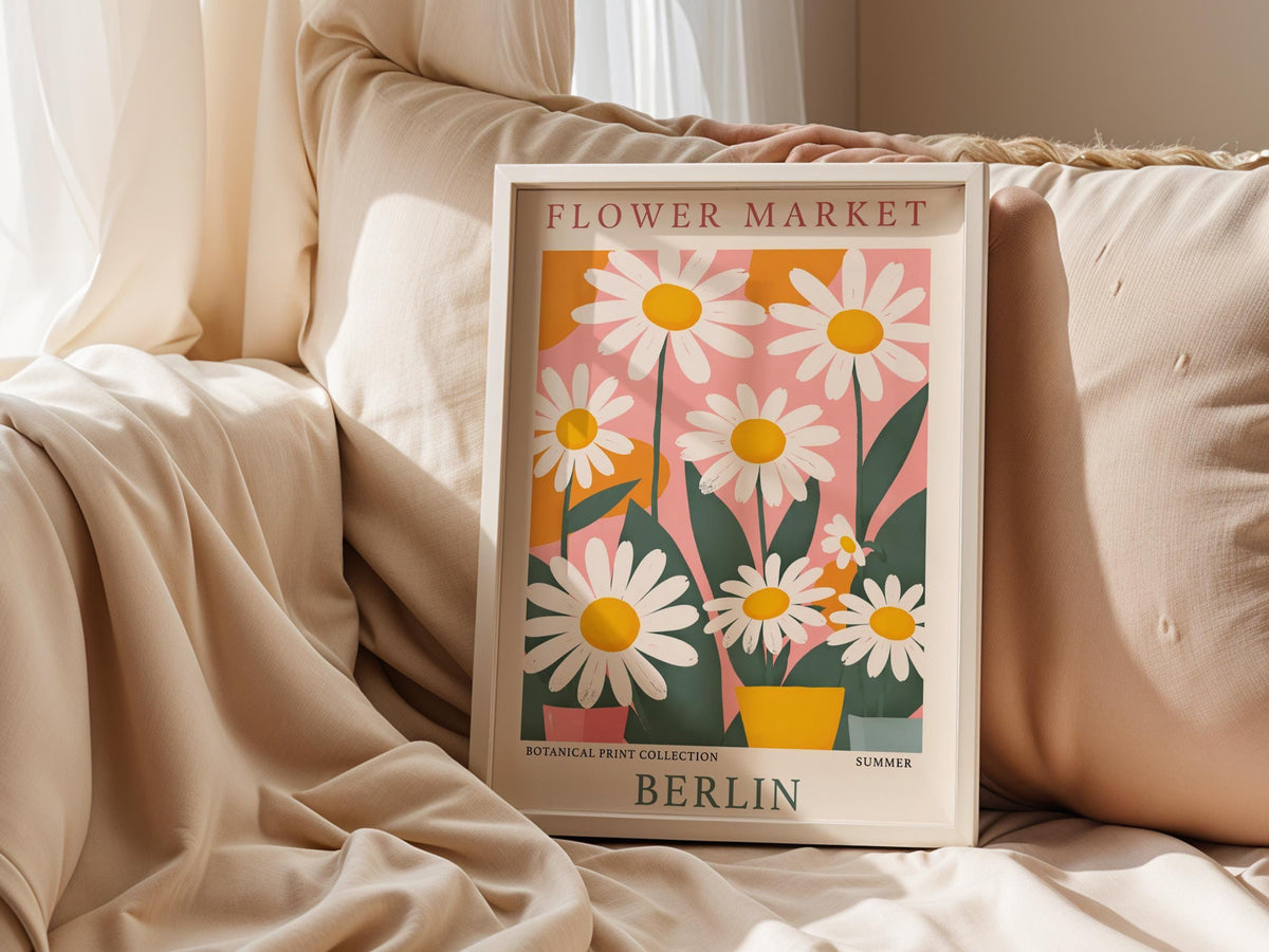 White Daisy Flower Market