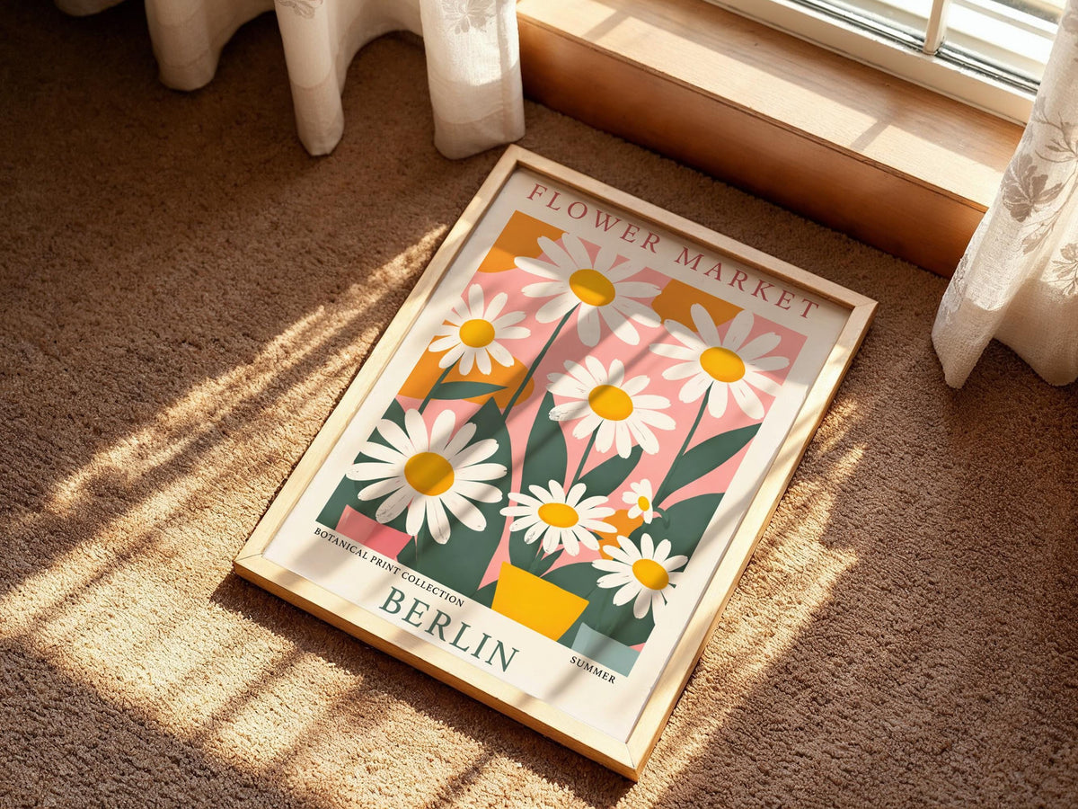White Daisy Flower Market