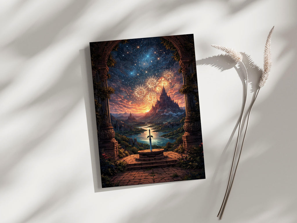 Fantasy Sword in Stone