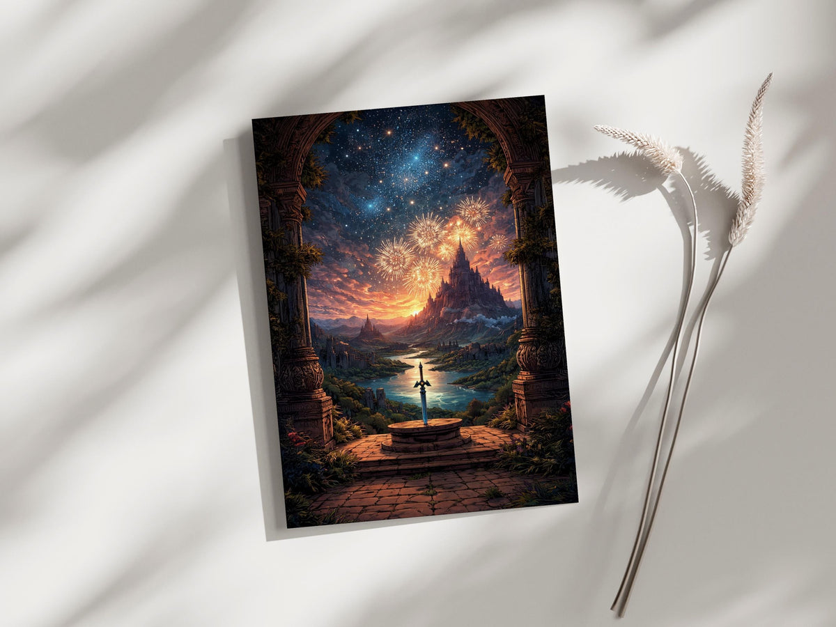 Fantasy Sword in Stone