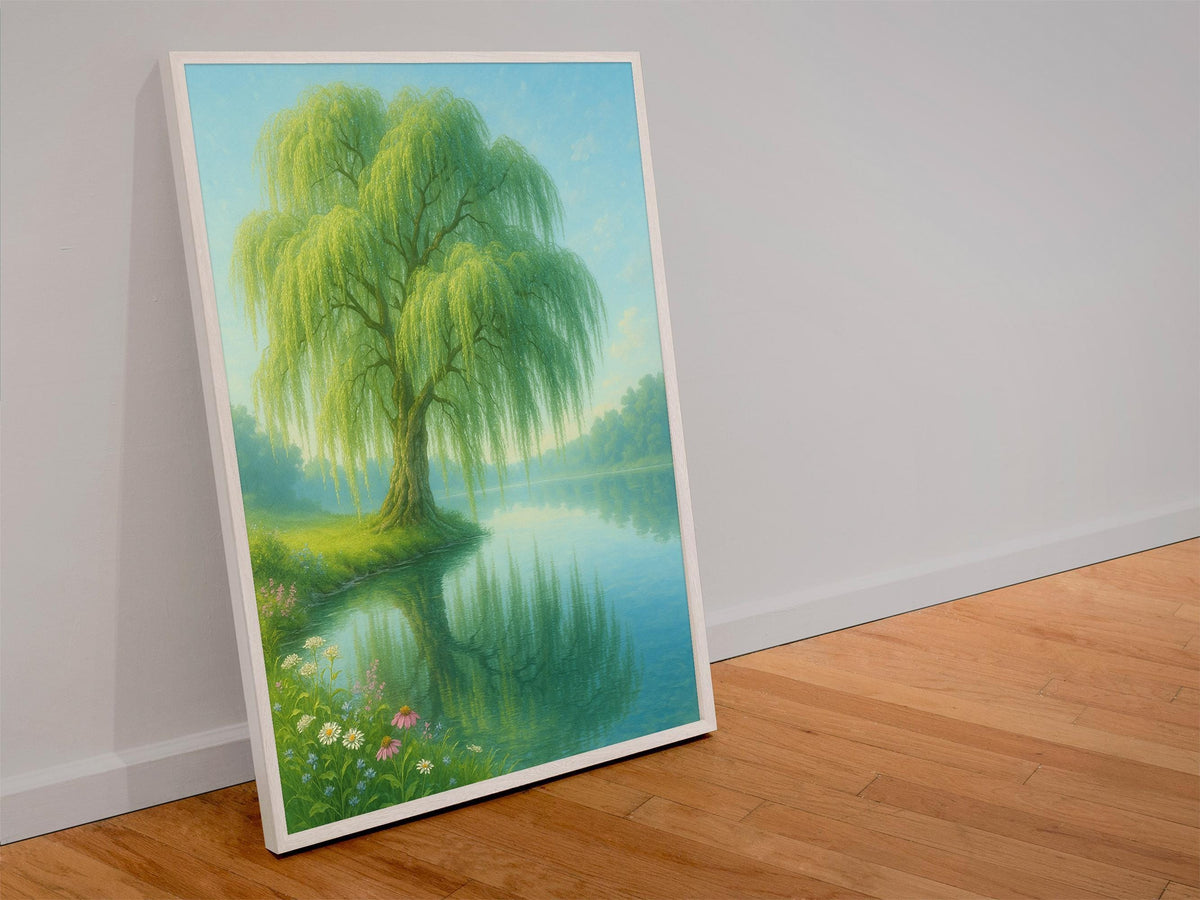 Serene Willow Tree