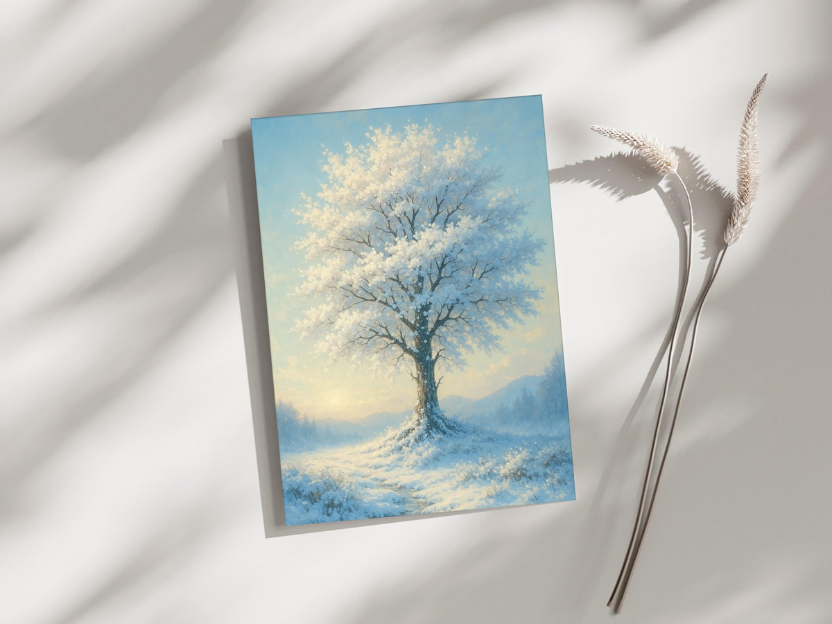 Pastel Winter Tree