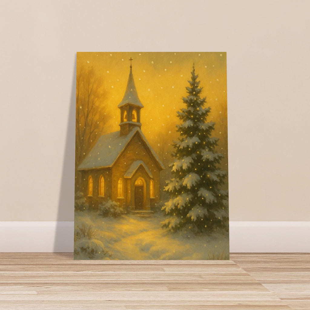 Snowy Golden Church