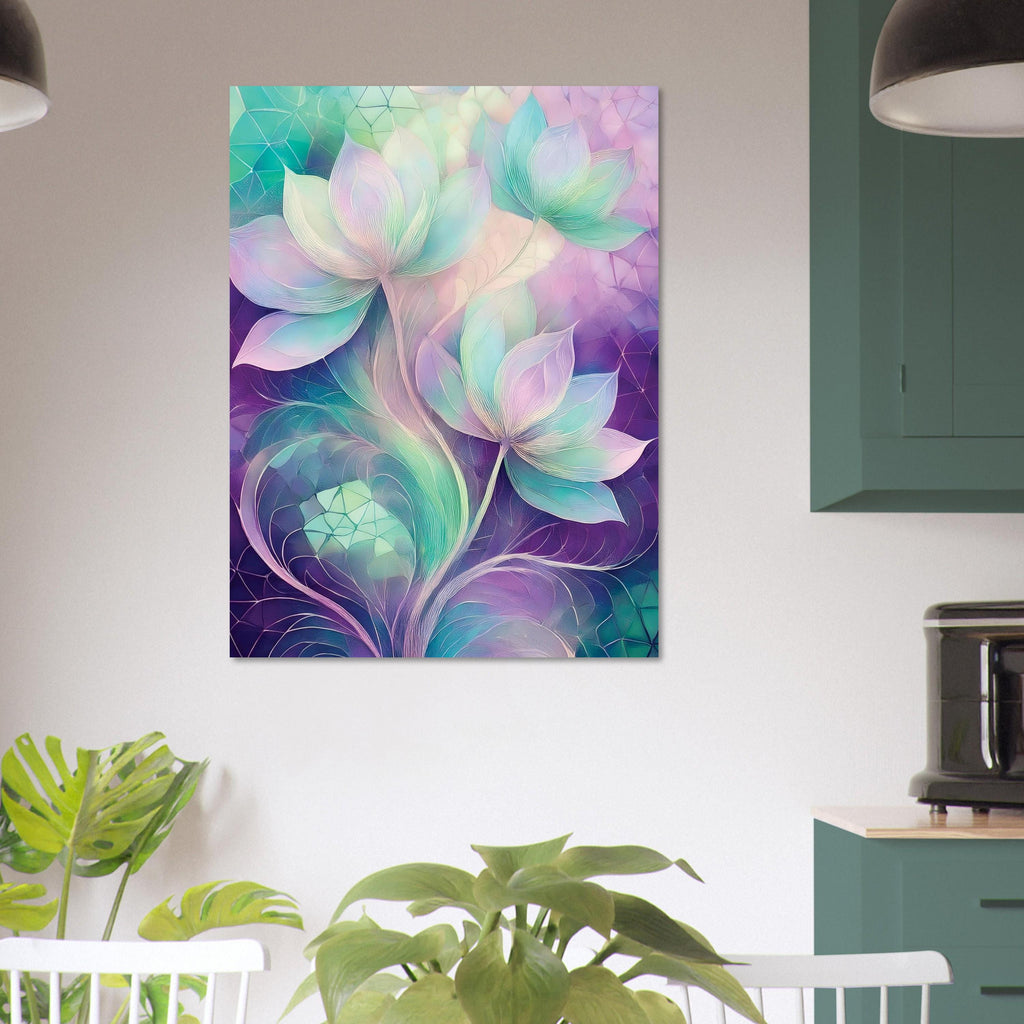 Pastel Lotus Flowers