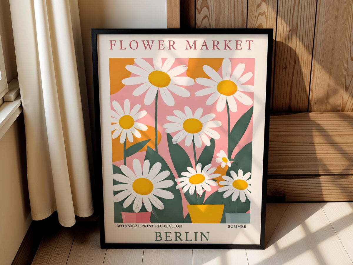 White Daisy Flower Market