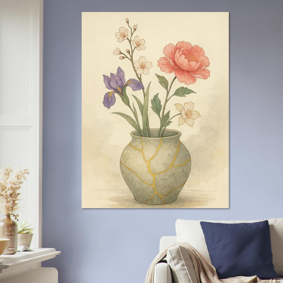 Kintsugi Floral Vase