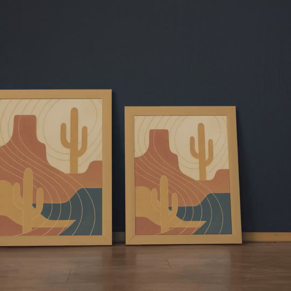 Golden Sky Twin Cacti