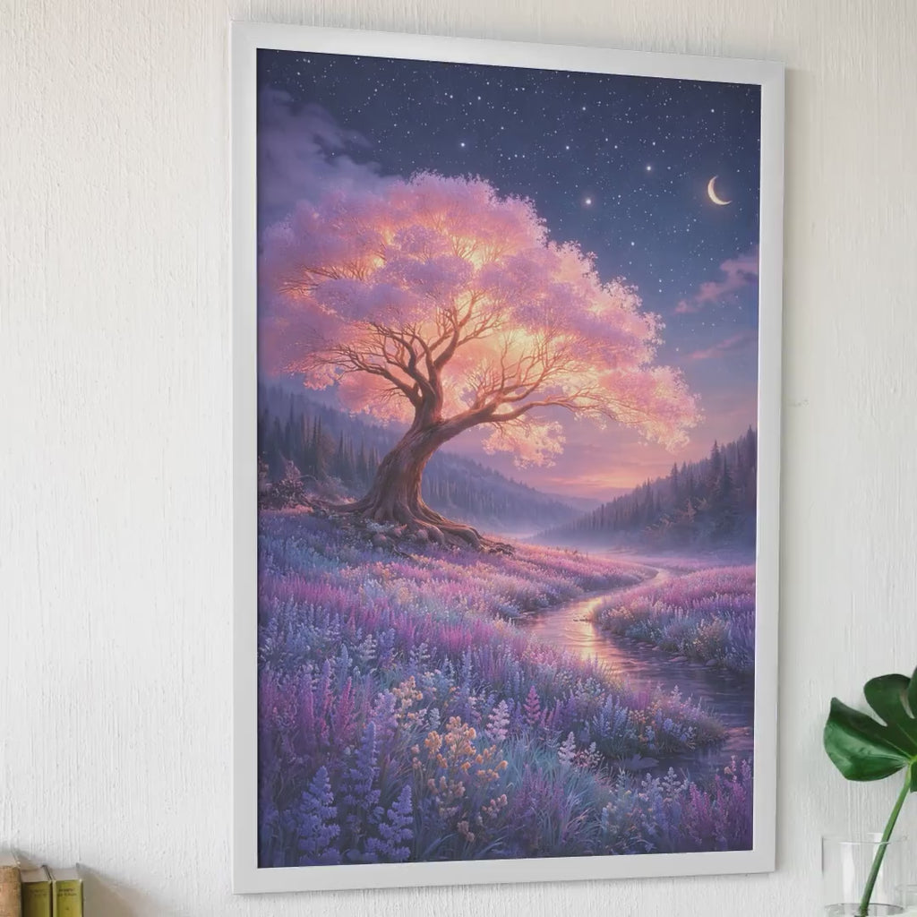 Pink Gold Tree of Life
