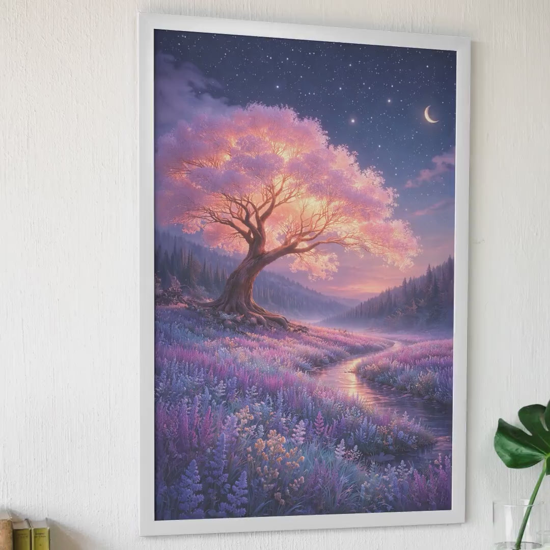 Pink Gold Tree of Life