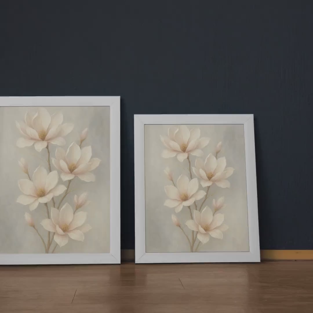 Blush Magnolia Flowers