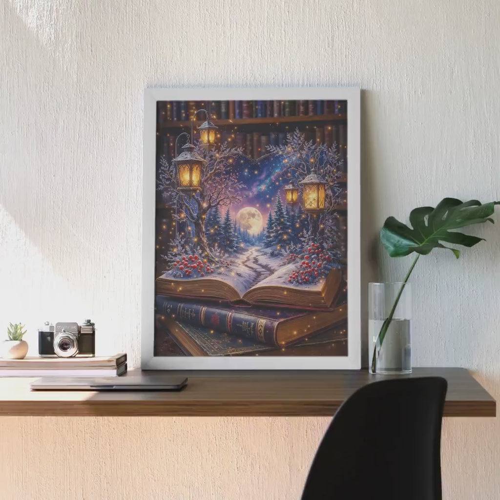 Magical Winter Library