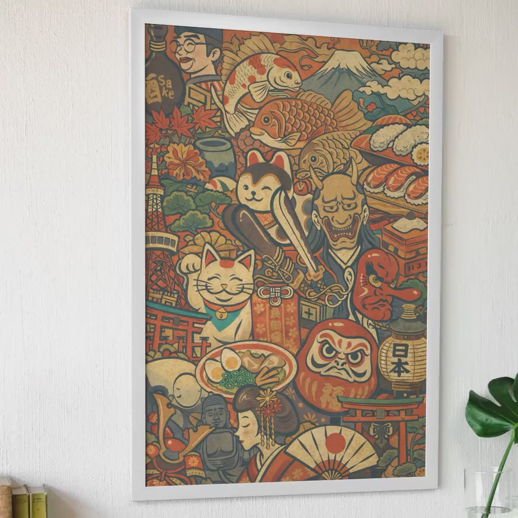 Retro Japanese Ukiyo E