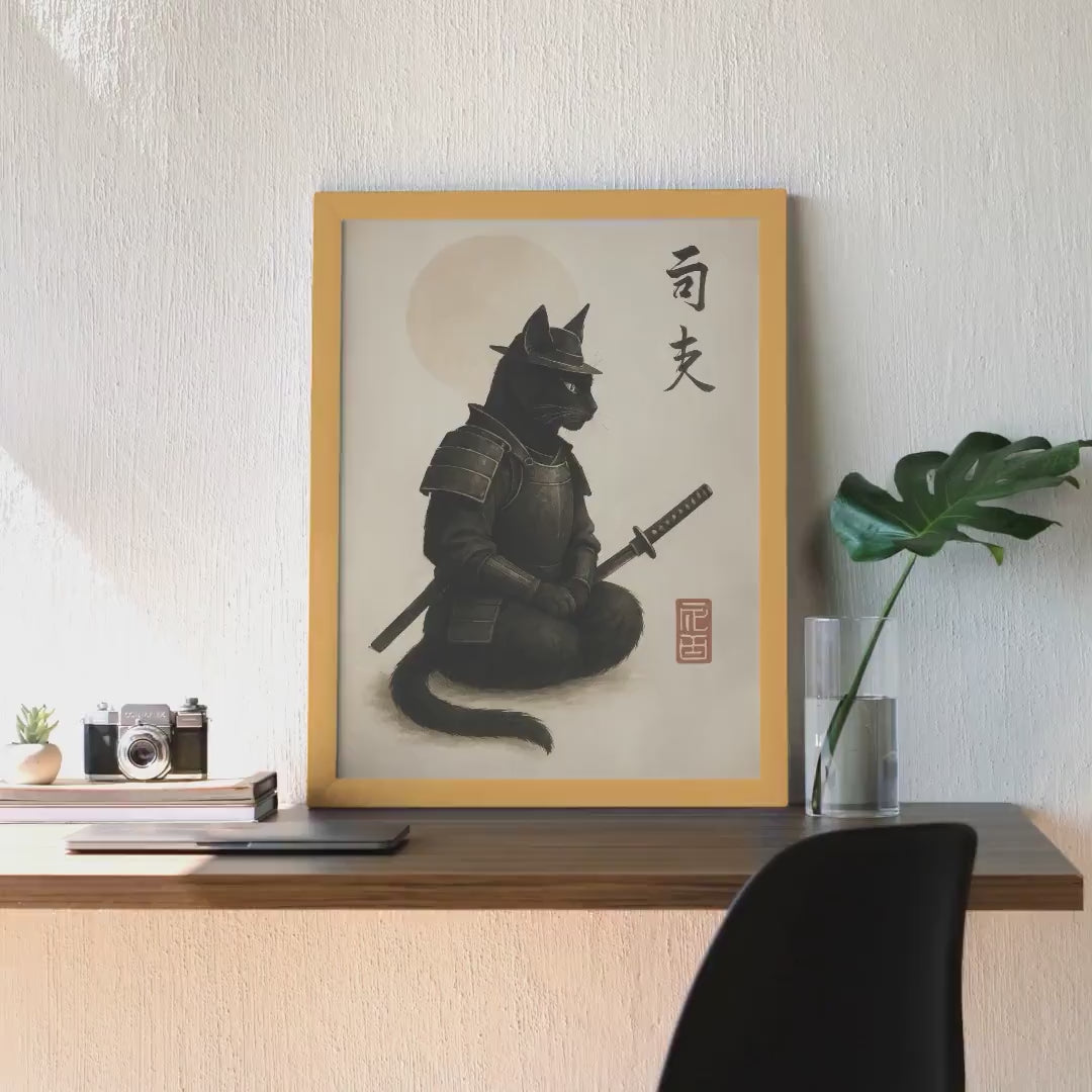 Samurai Cat
