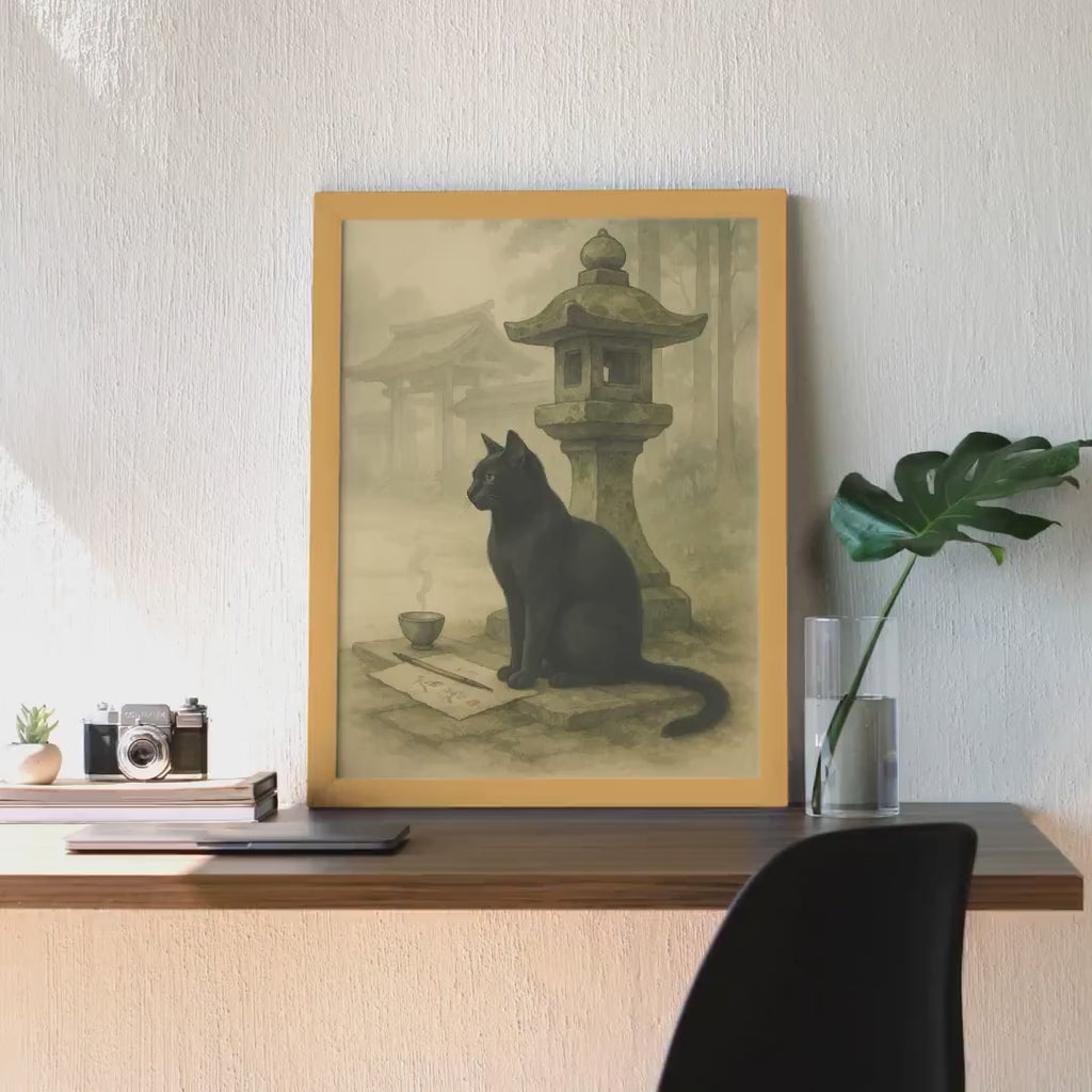 Japanese Temple Cat