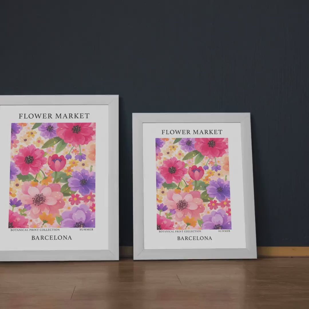 Barcelona Flower Market