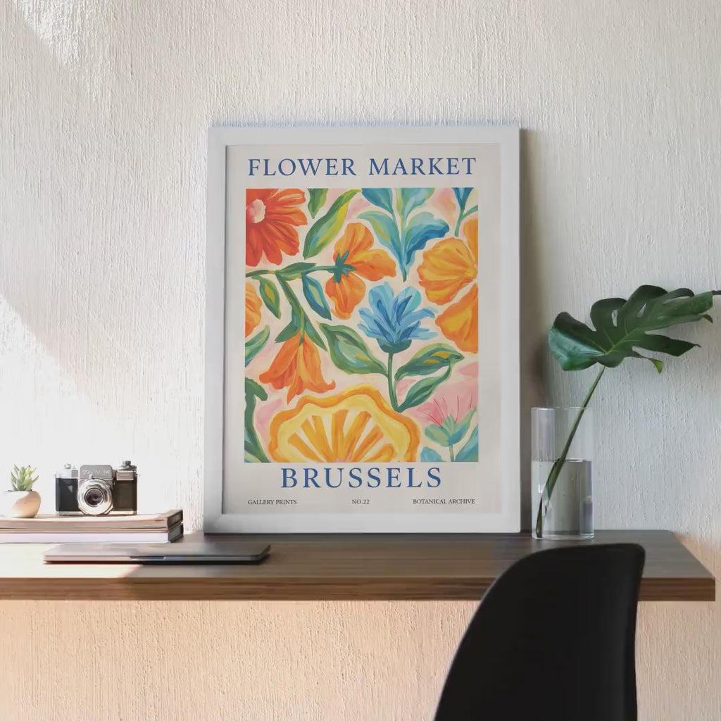 Brussels Flower Market